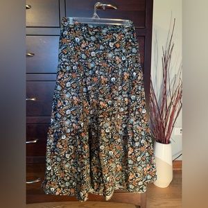 Long peasant skirt